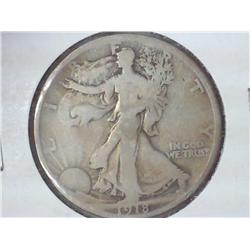 1918-D Walking Liberty Half Dollar