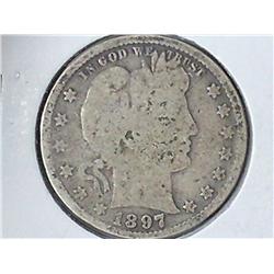 1897 Barber Quarter