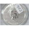 Image 2 : 1999 Colorized $5 Canadian Silver Maple Leaf