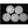 5 Assorted Liberty "V" Nickels