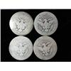 Image 2 : 4 Assorted Barber Quarters