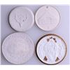 Image 1 : White Porcelain Medals (6) [143340]
