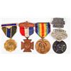 Image 1 : Miscellaneous Medals and Pins (6) [158253]