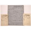 Image 1 : Folsom CA Gold Rush Deposit Slips, and a Letter [148629]