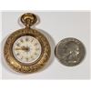 Image 1 : Gold Etched Case--Ladies  Pocket Watch [150467]