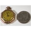 Image 1 : Gold Octagonal Pocket Watch [150475]