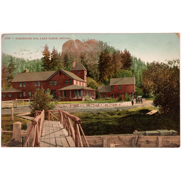 Rare Glenbrook (Tahoe) Postcard [130712]