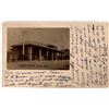 Image 1 : Santa Rosa R.R. Depot Photo Postcard [128893]