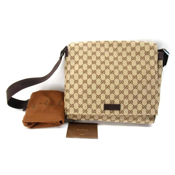 Gucci GG Canvas Messenger Bag