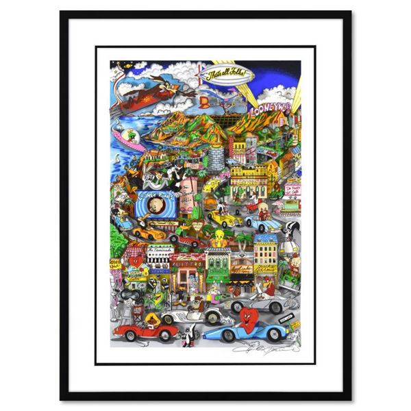 Looneywood (Black) by Fazzino, Charles