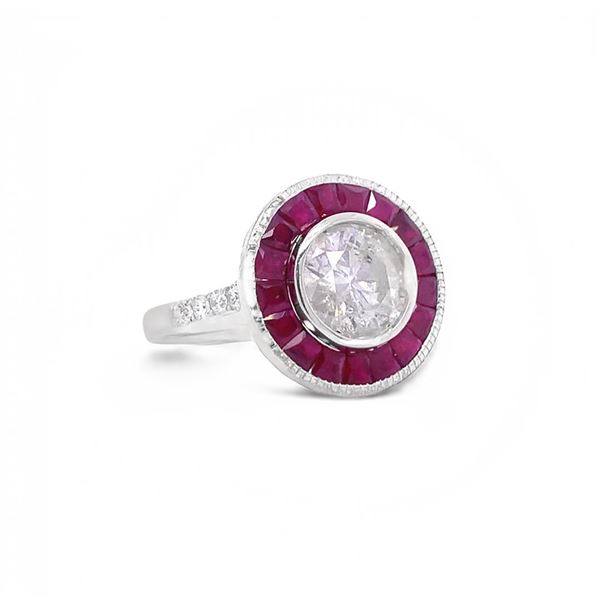 18K Diamond Ring 2.01 ct