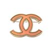 Image 2 : Chanel Gold Iridescent CC Brooch