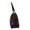Image 2 : Fendi Black and Brown Zucchino Canvas Medium Satchel Bag
