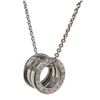 Image 2 : Bvlgari Silver B.Zero 1 Pendant Necklace