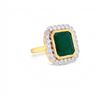 Image 2 : 18K Emerald Ring 8.06 ct