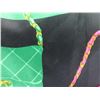 Image 6 : Chanel Green Silk Vintage Muffler Scarf