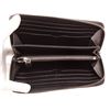 Image 7 : Bvlgari Black Leather Zip Around Wallet