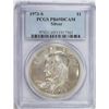 Image 1 : 1973-S Eisenhower Dollar Coin PCGS PR69DCAM