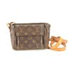 Image 1 : Louis Vuitton Brown Monogram Canvas Leather Viva Cite GM Shoulder Bag