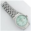 Image 6 : Rolex Mens Stainless Steel Ice Blue Diamond Oyster Perpetual 36MM Datejust Wrist