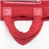Image 5 : Chanel Red Quilted Nylon Leather Coco Cocoon Reversible Small Tote Bag