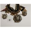 Image 2 : Amrita panther matching necklace and earrings