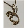 Image 2 : Sterling chain and sterling silver Playboy Bunny pendant