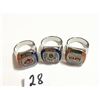 Image 2 : 3 Championship MLB rings - Royals, Mets, Giants