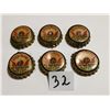 Image 1 : six Red Wing bottle caps, cork lined, rare