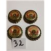 Image 3 : six Red Wing bottle caps, cork lined, rare