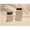 Image 2 : Sugar pepper shakers milk glass