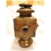 Image 2 : E and J oil lamp, antique brass, wall mounted