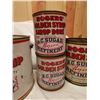 Image 2 : 4 different Rogers Sugar tin cans