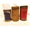 Image 3 : 3 Baking powder tin cans, all older type