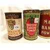 Image 2 : Four different baking powder tin cans