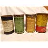 Image 4 : Four different baking powder tin cans