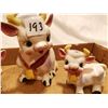 Image 2 : Cow sugar bowl and cow salt & pepper shakers