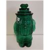 Image 1 : Green Planter's "Mr Peanut" jar - 13" Tall