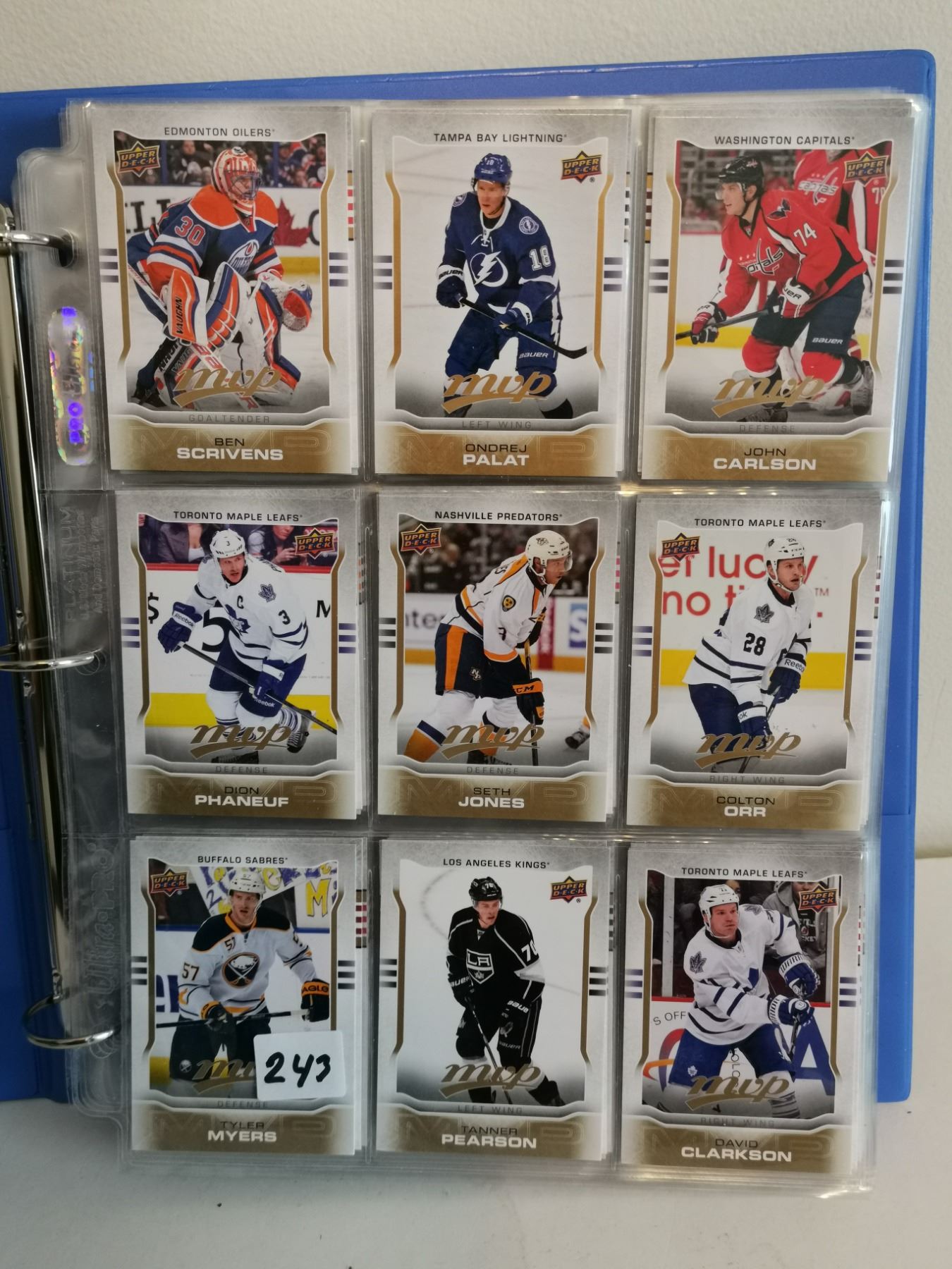 Set 251450 UD hockey cards Schmalz Auctions