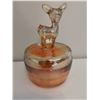 Image 3 : Orange Deer candy dish - 3 1/2"x6"H