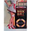 Image 3 : Rock and Roll, embossed tin sign - 14"x23 1/2"H