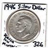 Image 2 : 1946 SILVER DOLLAR LOW MINTAGE