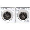 Image 1 : TWO 1978 ROUND BEADS 50 CENTS