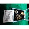 Image 2 : GENUINE DIAMOND DUST COSTUME GOLDTONE PENDANT NECKLACE