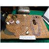 Image 1 : SMALL JEWELRY BOX & COSTUME JEWELRY