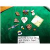 Image 1 : SKIING & OLYMPIC LAPEL PINS (WRONG NUMBER ON PAPER IN PHOTO)