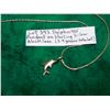 Image 2 : DOLPHIN 925 PENDANT ON STERLING SILVER NECKLACE