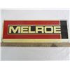 Image 2 : Vintage Melroe Sign Metal Double Sided