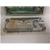 Image 3 : 1954 and 1973 Canadian 1 dollar bills - one replacement