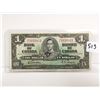 Image 1 : 1937 Canadian 1 dollar bill, Gordon-Towers